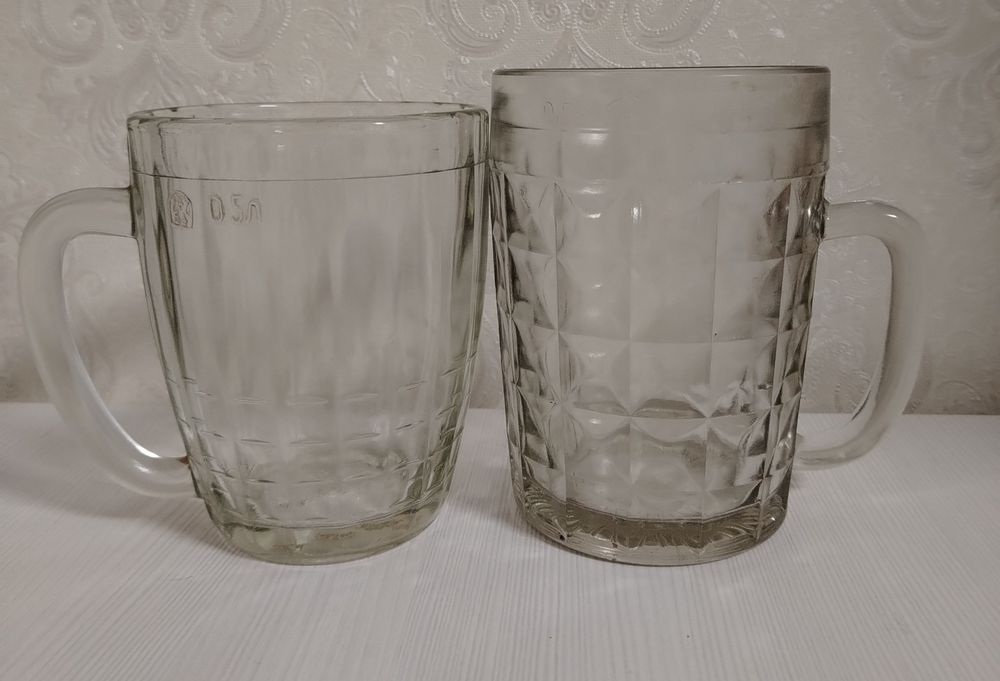 Две пивные кружки  СССР. Разновидности.