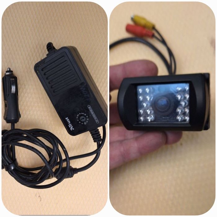 Camera video marșarier duba cu incarcator auto universal