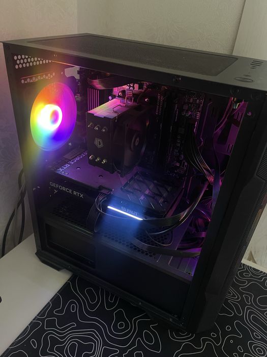 Игровой  сетап ПК RTX4060/ryzen 5 5600/16gb ddr4/1tb ssd