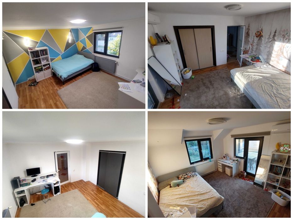 Casă P+1 în centrul Baloteștiului | 765 mp teren | 4 dormitoare | Garaj | Fotovoltaice - Direct Proprietar