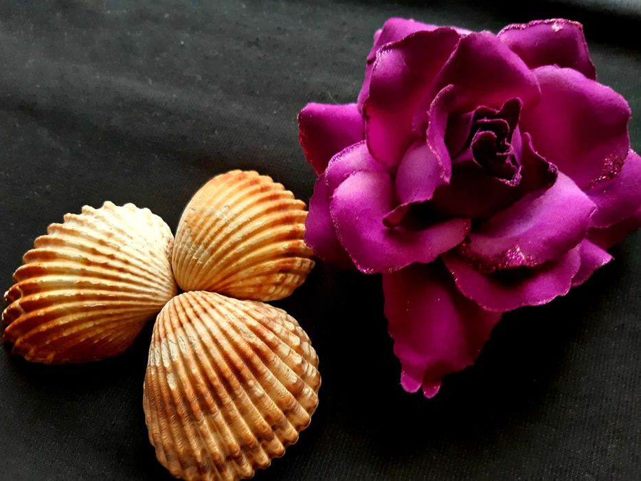 Agrafa floare - handmade