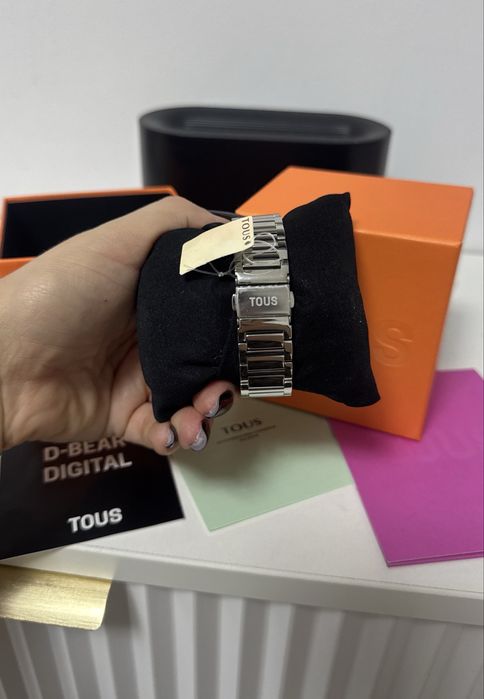Ceas TOUS D-Bear original silver argintiu NOU
