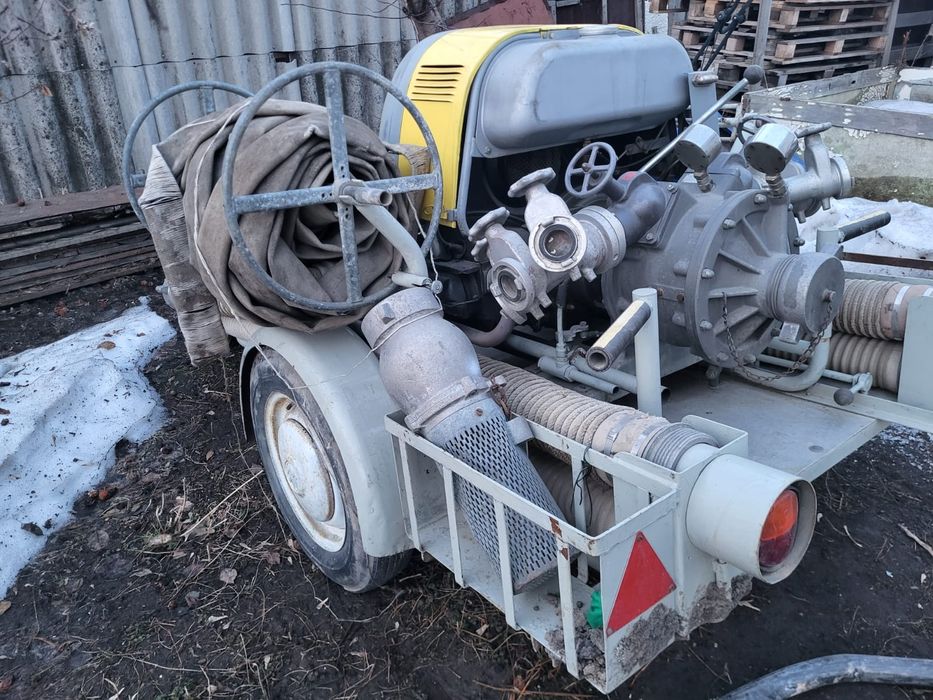 Станция насосная передвижная СНП