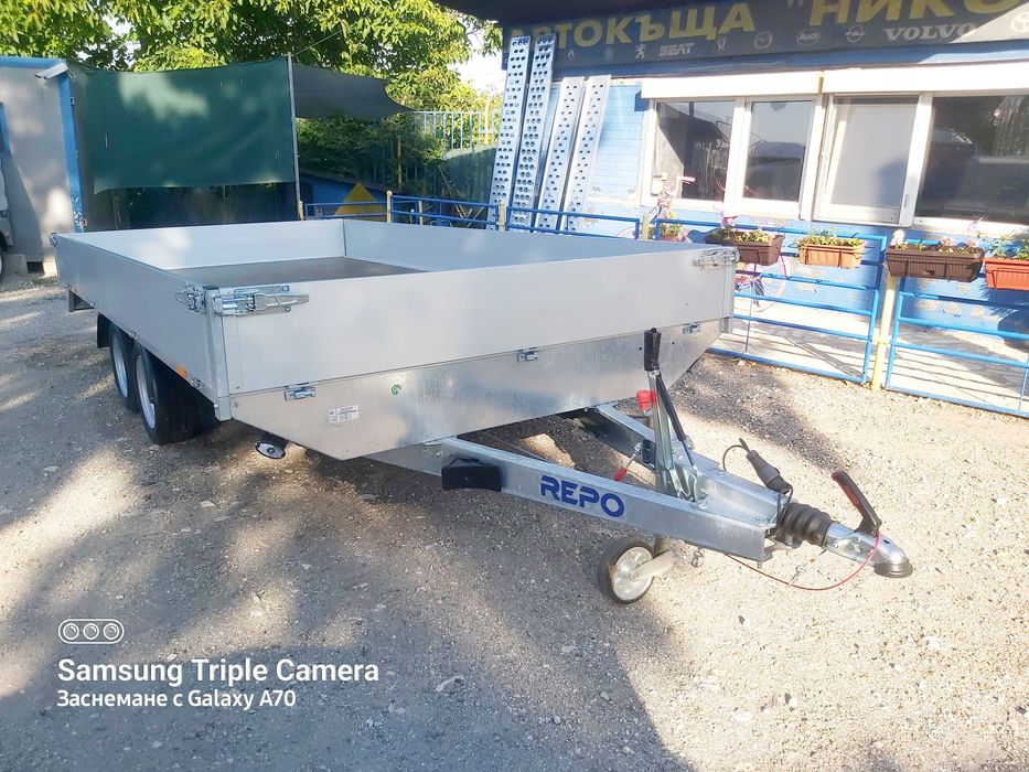 Ремарке Поп Индъстри 4.10 х 2.10 до 2700kg. -НОВО! НАЛИЧНО!