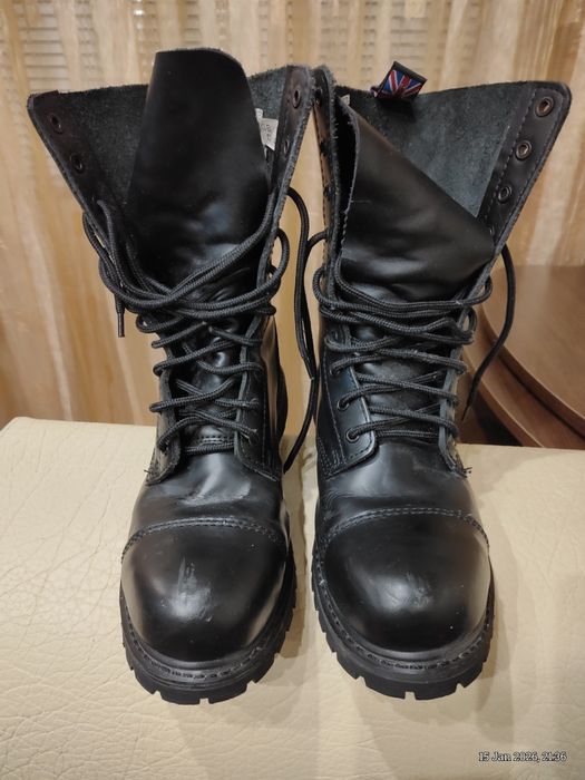 Високи Кожени  Кубинки INVADER Англия , Номер 43