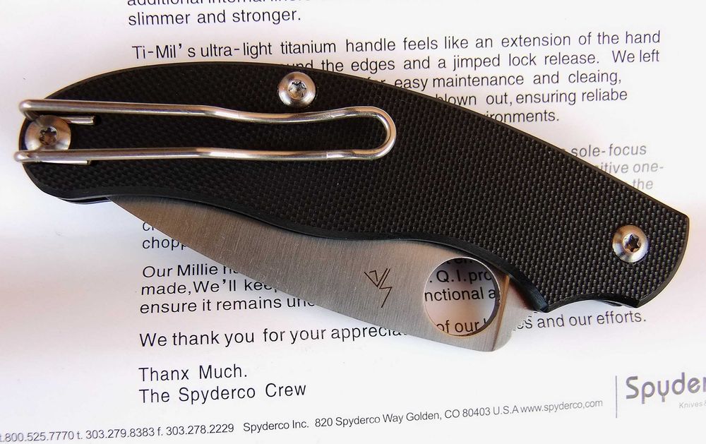 Сгъваем нож Spyderco UK Penklife C94