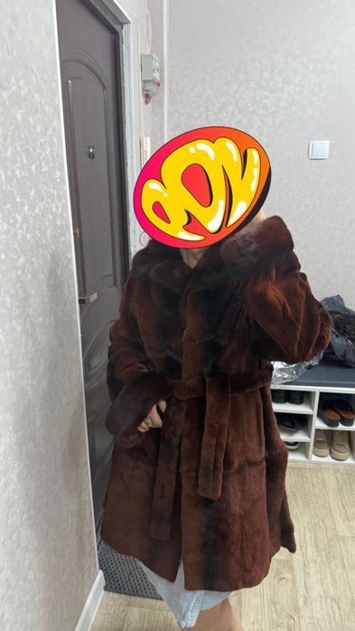 Шуба норка/мутон новая