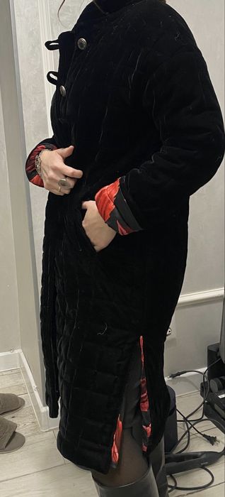 Утепленный шапан на весну