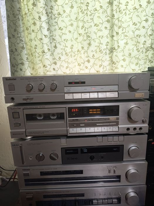 deck Technics - RS-B505+amplificator technics su-500