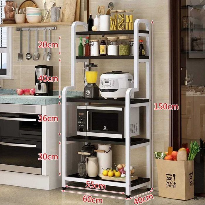 Стеллаж этажерка для микроволновки, для книг и т.д