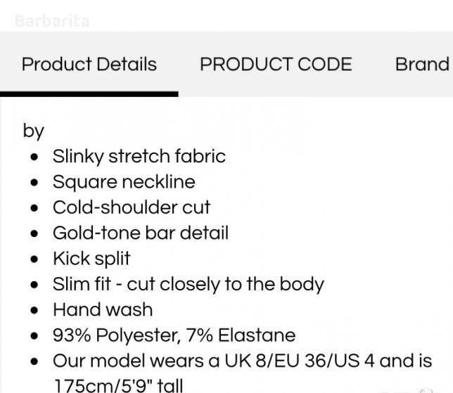 Дамска рокля Asos тъмно синя