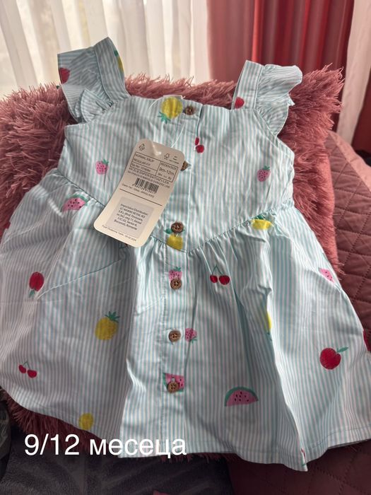 Детски дрешки 68+ см за момиче – отлично състояние