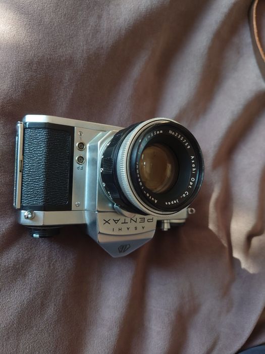SLR Asahi Pentax H2 cu Auto-Takumar  55mm f2