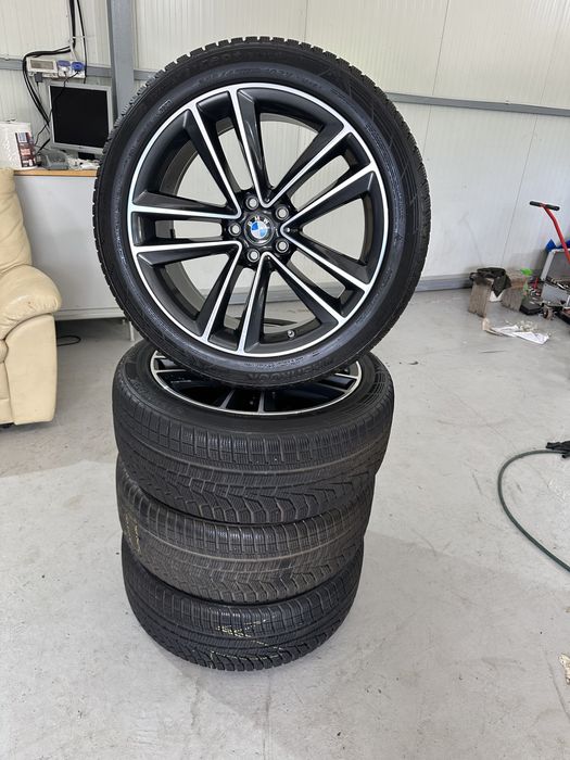 jante bmw seria 5-6-7 g11 g12 g30 5x112 anvelope 245 45 19 dot 2023