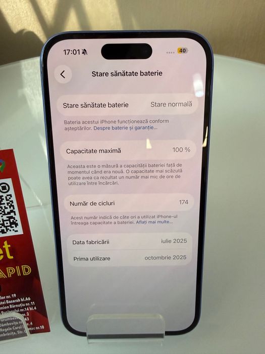 Iphone 16 128gb 100% Amanet BKG