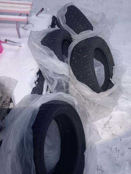 Шины 15 шипы низкопрофильные