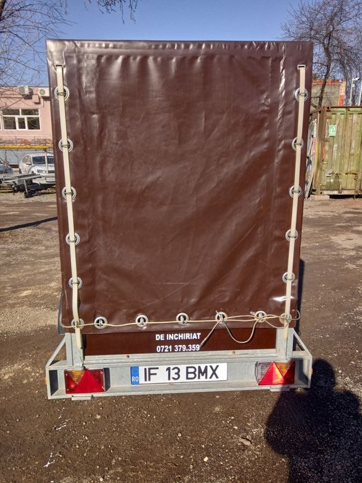 Inchiriez remorca 2m/1,1m/1,6m 750kg