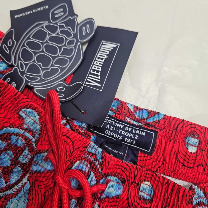 Sort baie Vilebrequin 2XL, rosu