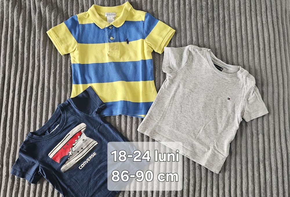 Lot tricouri băieți 9-24 luni