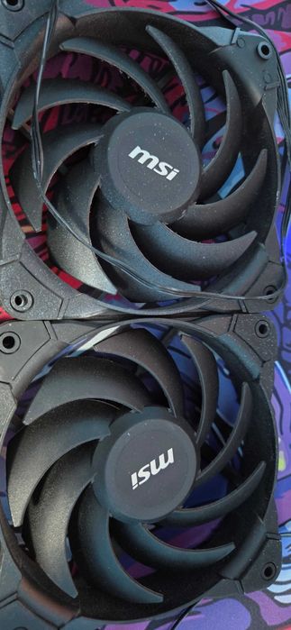Set 6 ventilatoare PC – 4x RGB Molex + 2x MSI 3-Pin