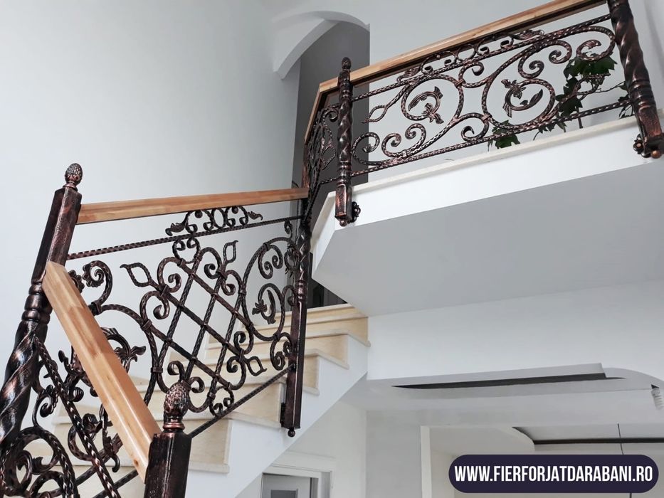 Balustrafe riflaje metalice, fier forjat! Pret la telefon