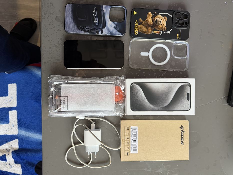 Iphone 15 Pro Max 256G alb