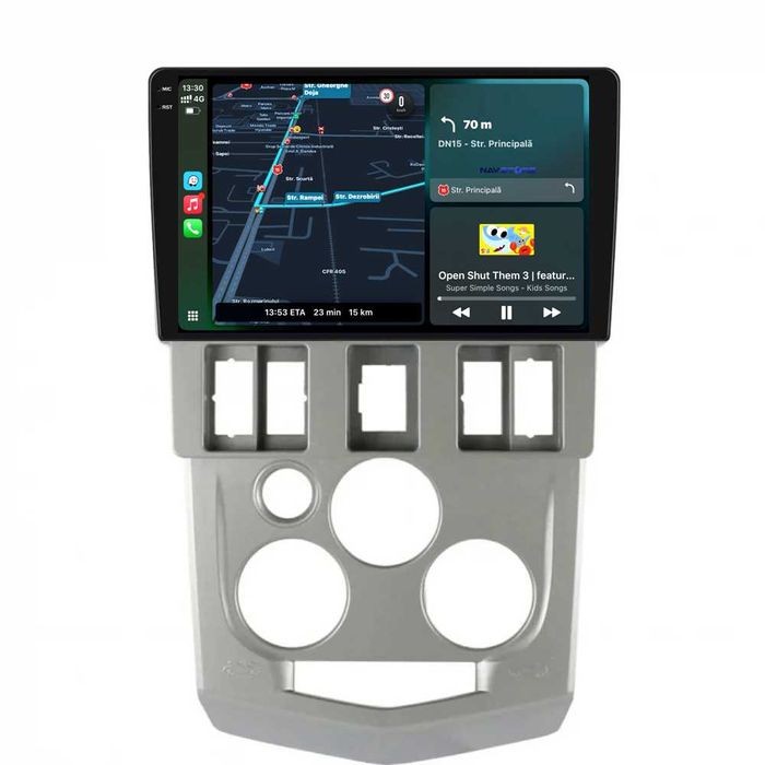 Navigatie Dedicata Dacia Logan (2004-2008), 9Inch, Bluetooth, Carplay