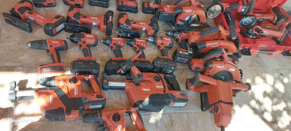Scule Hilti și Milwaukee