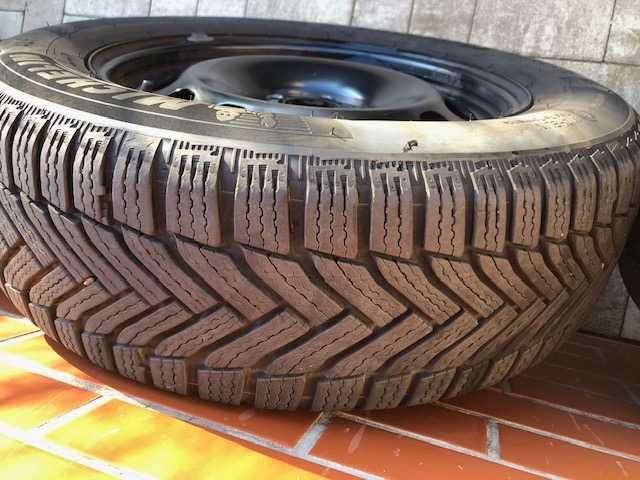 Anvelope iarna premium Michelin Alpin 6 195/60/R16 89T + jante Alcar