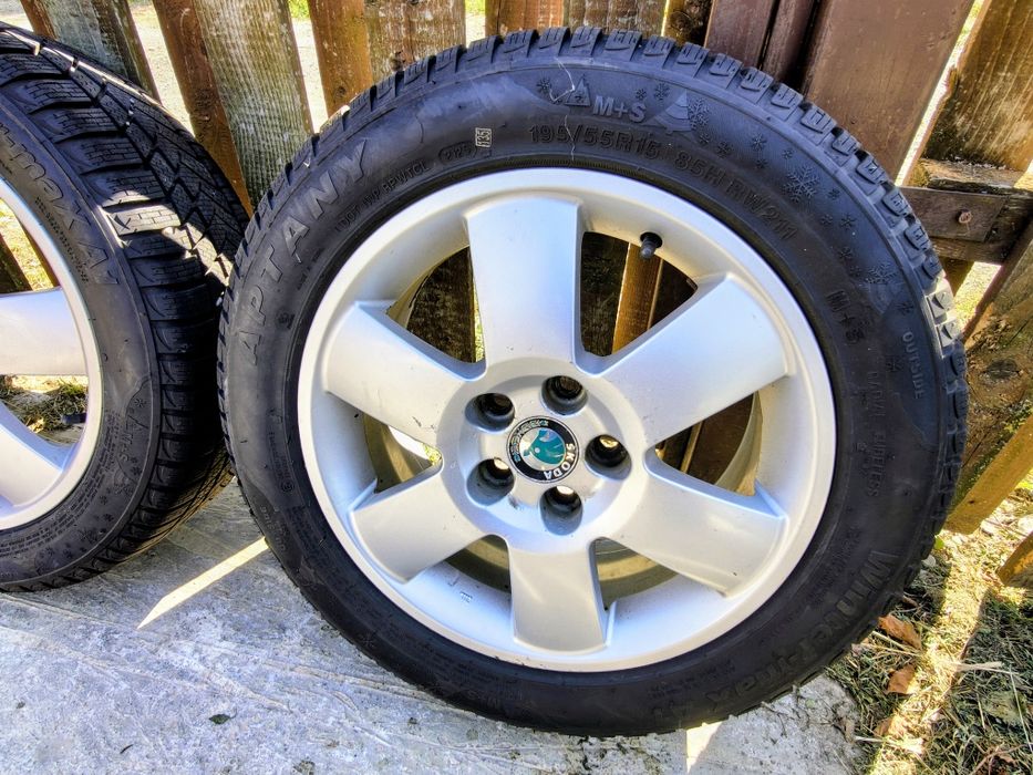Anvelope iarnă cu jante Skoda