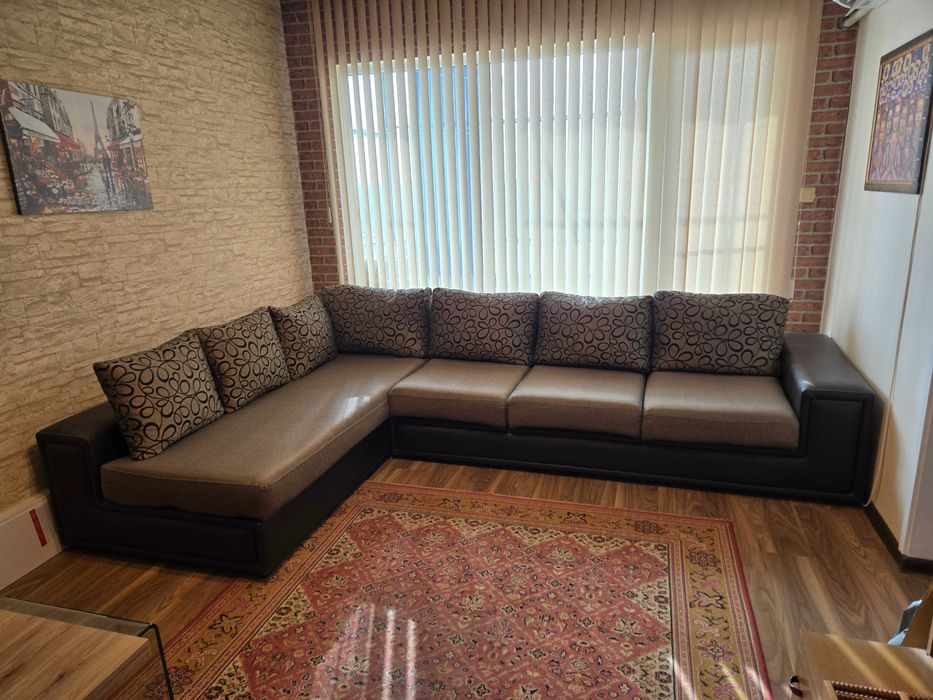 Диван естествена кожа