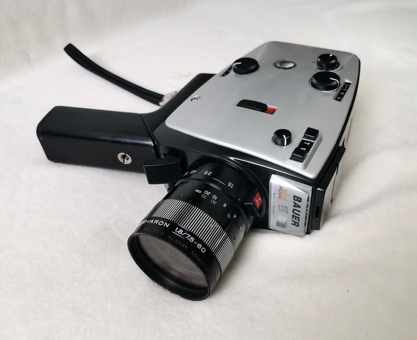 Camera video pelicula 8mm Bauer 8E Royal Macro - Germany - vintage