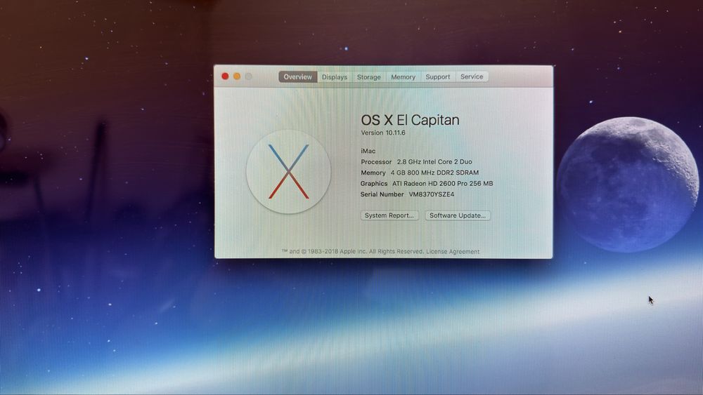 Se vinde Imac 2008 A1225