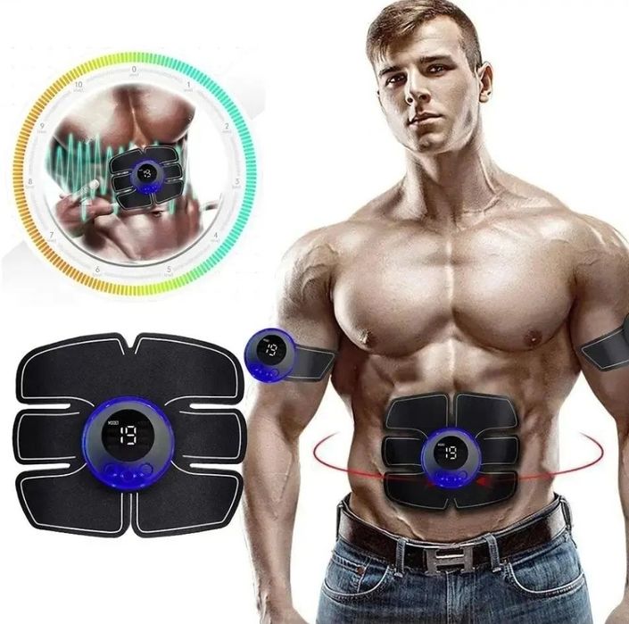 Centura Abdomen Six Pack EMS Electrostimuare Abdomen 16 programe