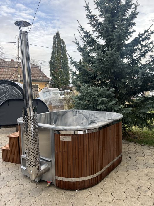 Ciubar patrat din acryl cu soba slim