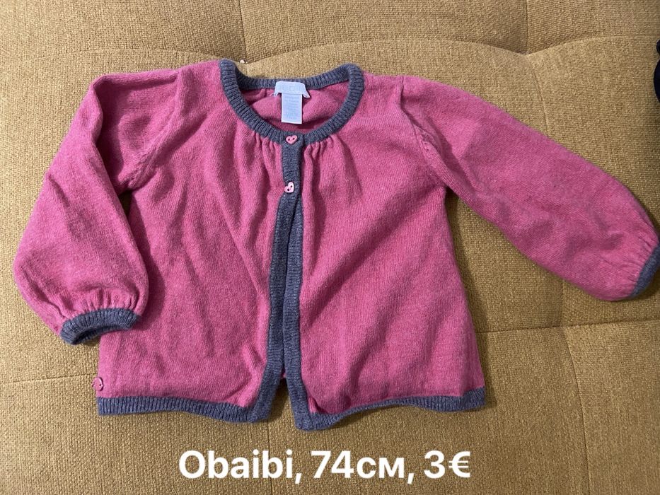 Пролетни дрешки за момиче 74-86 р-р Mayoral, H&M, TU, Obaibi