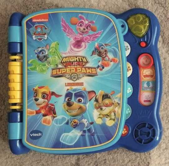 Paw Patrol-Vtech Mighty Pups - Учебна книга на немски