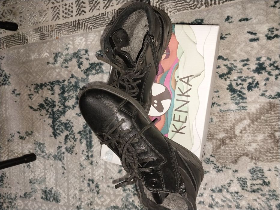 Утепленные ботинки для мальчика 38р