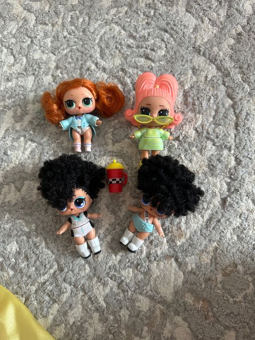 Куклы принцессы и мини лол