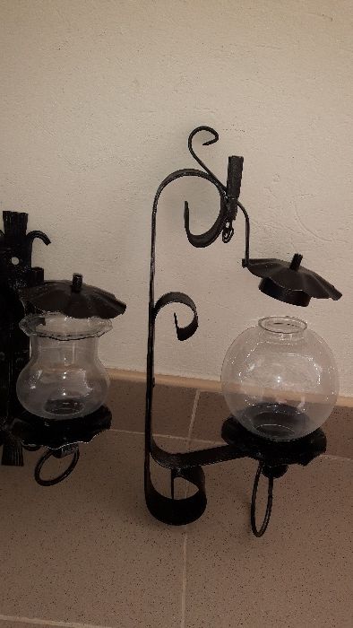 Corpuri iluminat rustice fier forjat