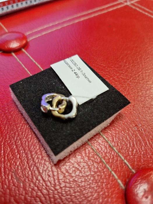 Златни Обеци 2.44гр 14к