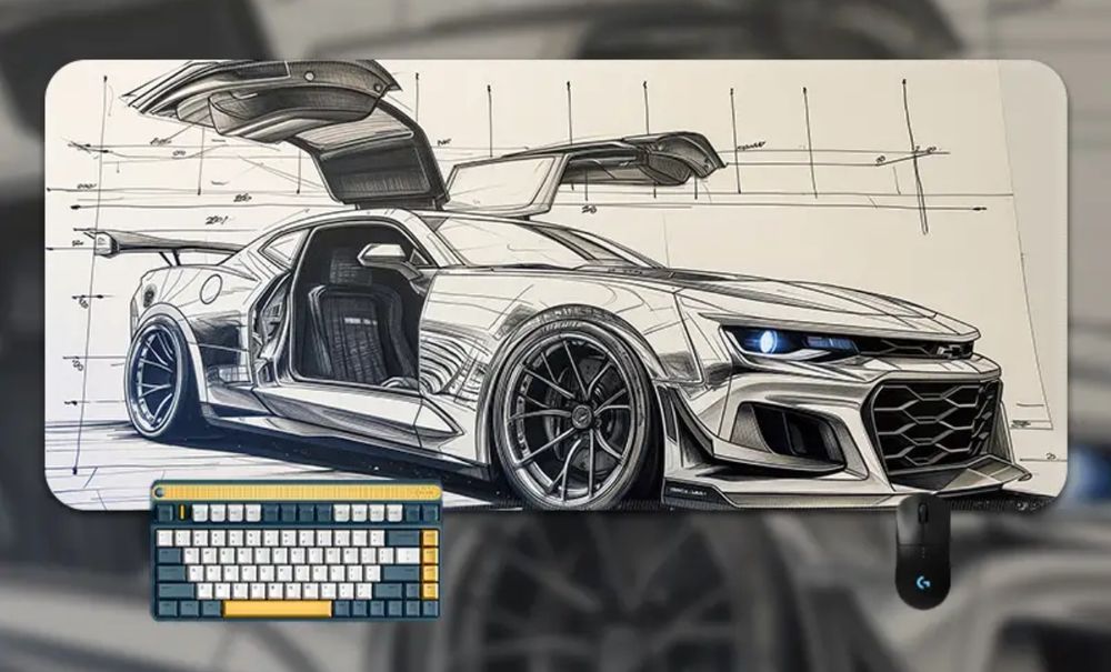 Коврик на стол для ПК