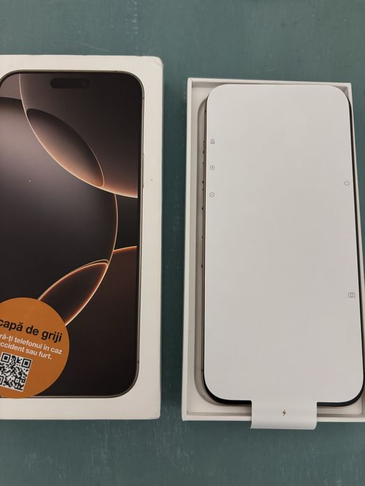 Iphone 16 Pro Max 256 gb Gold nou garantie 2ani Orange