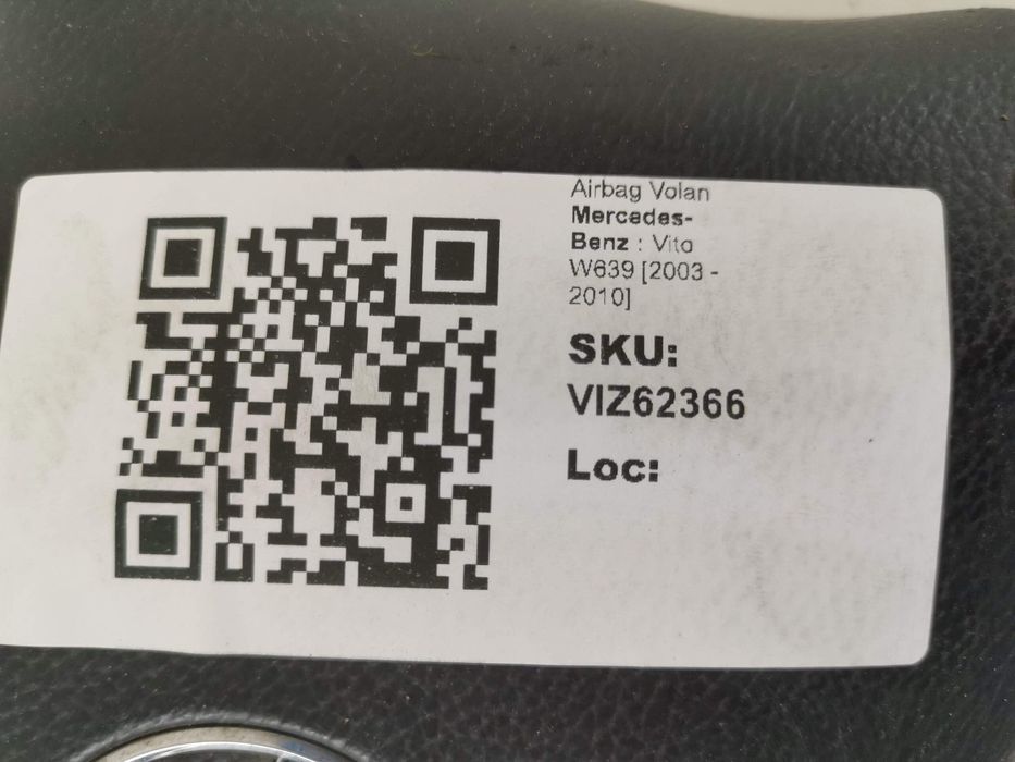 Airbag волан Мерцедес-Бенц Вито W639 [ - ] Оригинален, в добро състоян