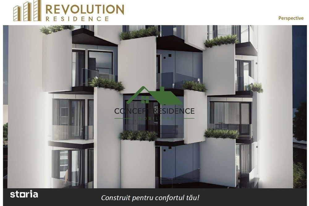 Apartament 1 cameră | 41 mp | Revolution Plaza Tower III