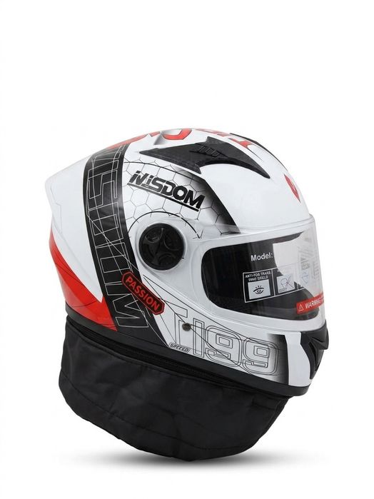 WISDOM N199 Motosikl va Skuter Kaskasi (Full-face)