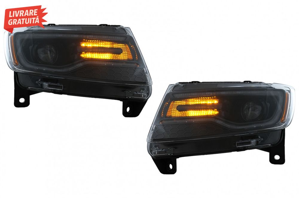 Faruri LED Jeep Grand Cherokee IV WK2 (2011-2013) Semnal Dinamic