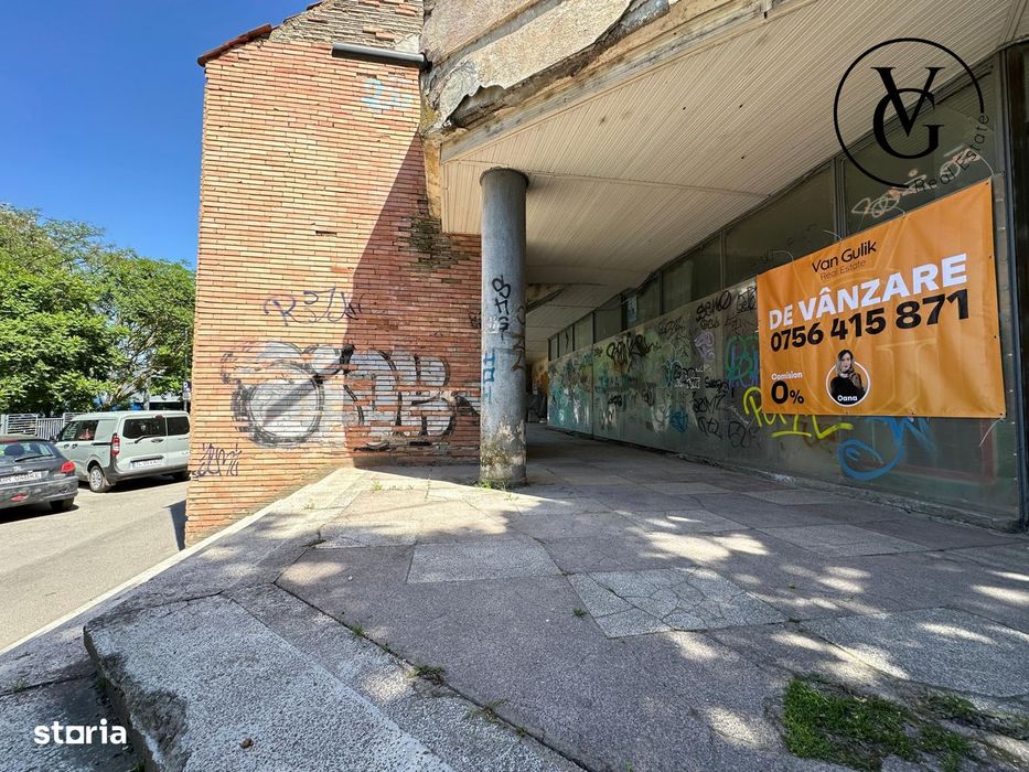 Spatiu comercial | 115mp+ terasa 79 mp | Tulcea - Str Spitalului