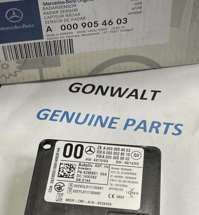 Оригинален Радар-сензор (A/000/905/46/03) за Mercedes-Benz