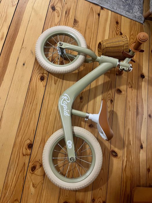 Колело за баланс KinderKraft - Rapid 2, зелено